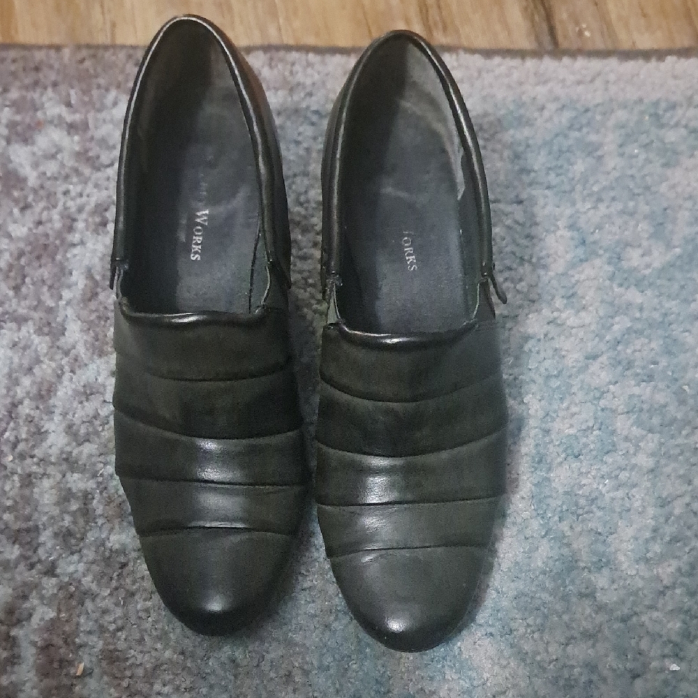 Studio Works Women Half Boot.  Black.